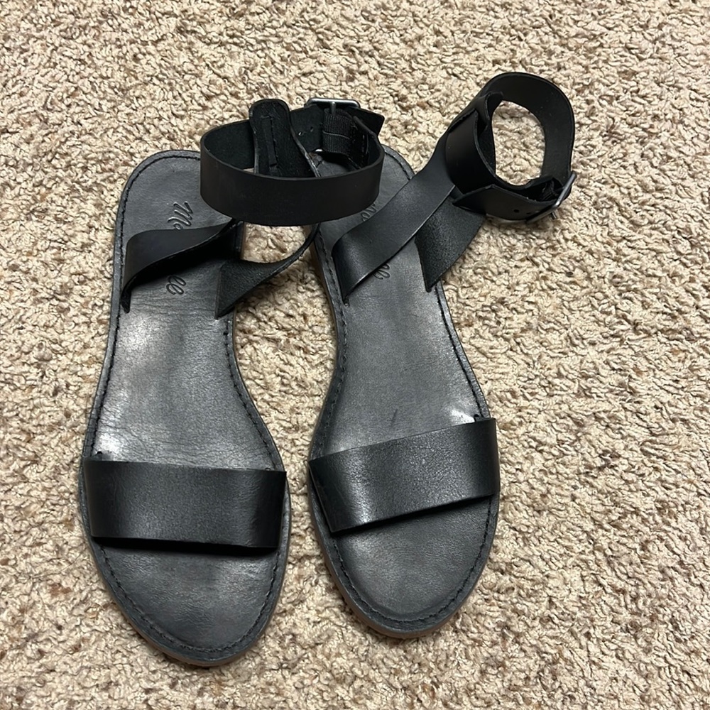 Madewell ankle wrap sandals